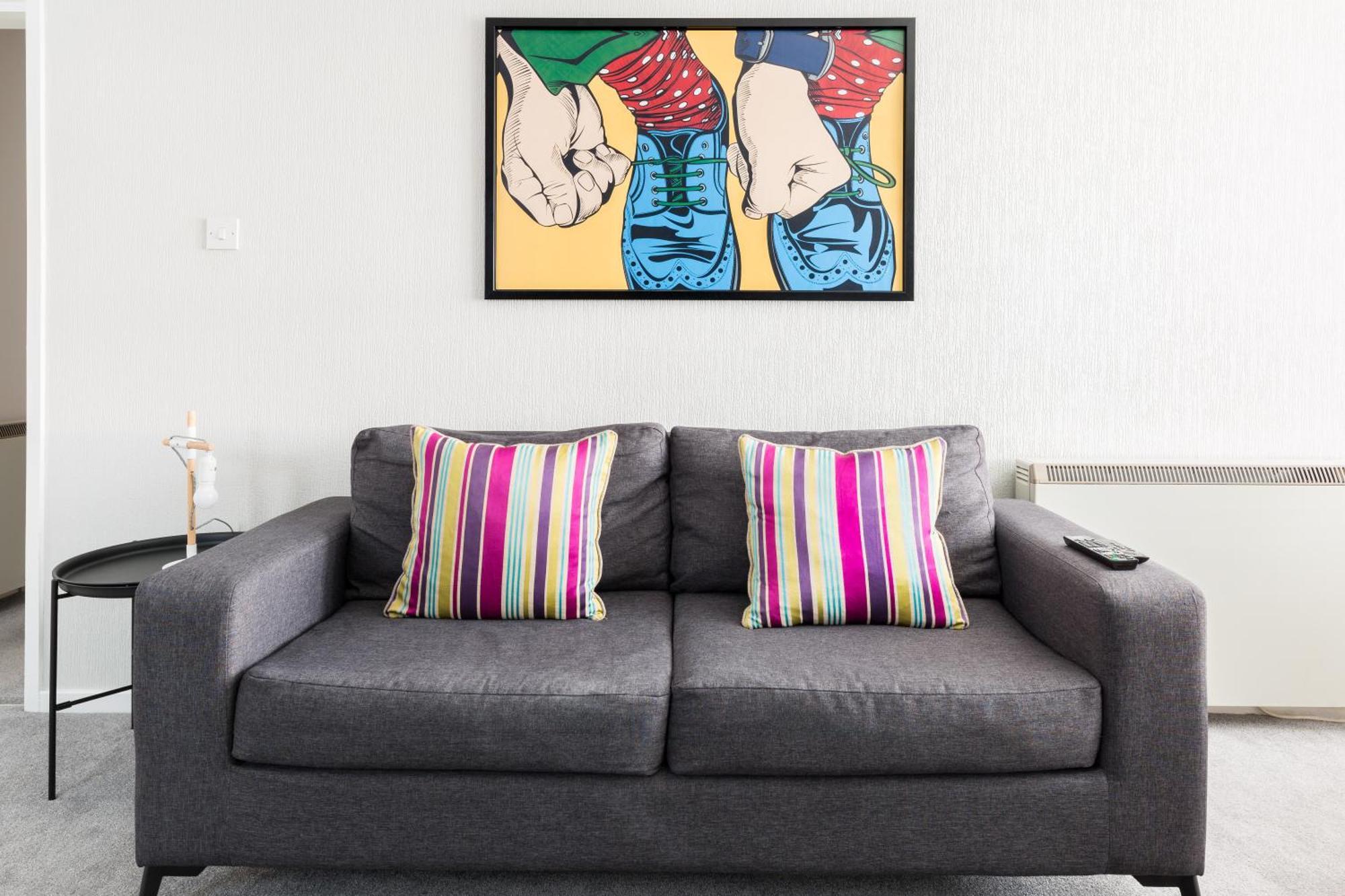 Modern 2-Bedroom Apartments With Free Parking In Leamington Spa Luaran gambar