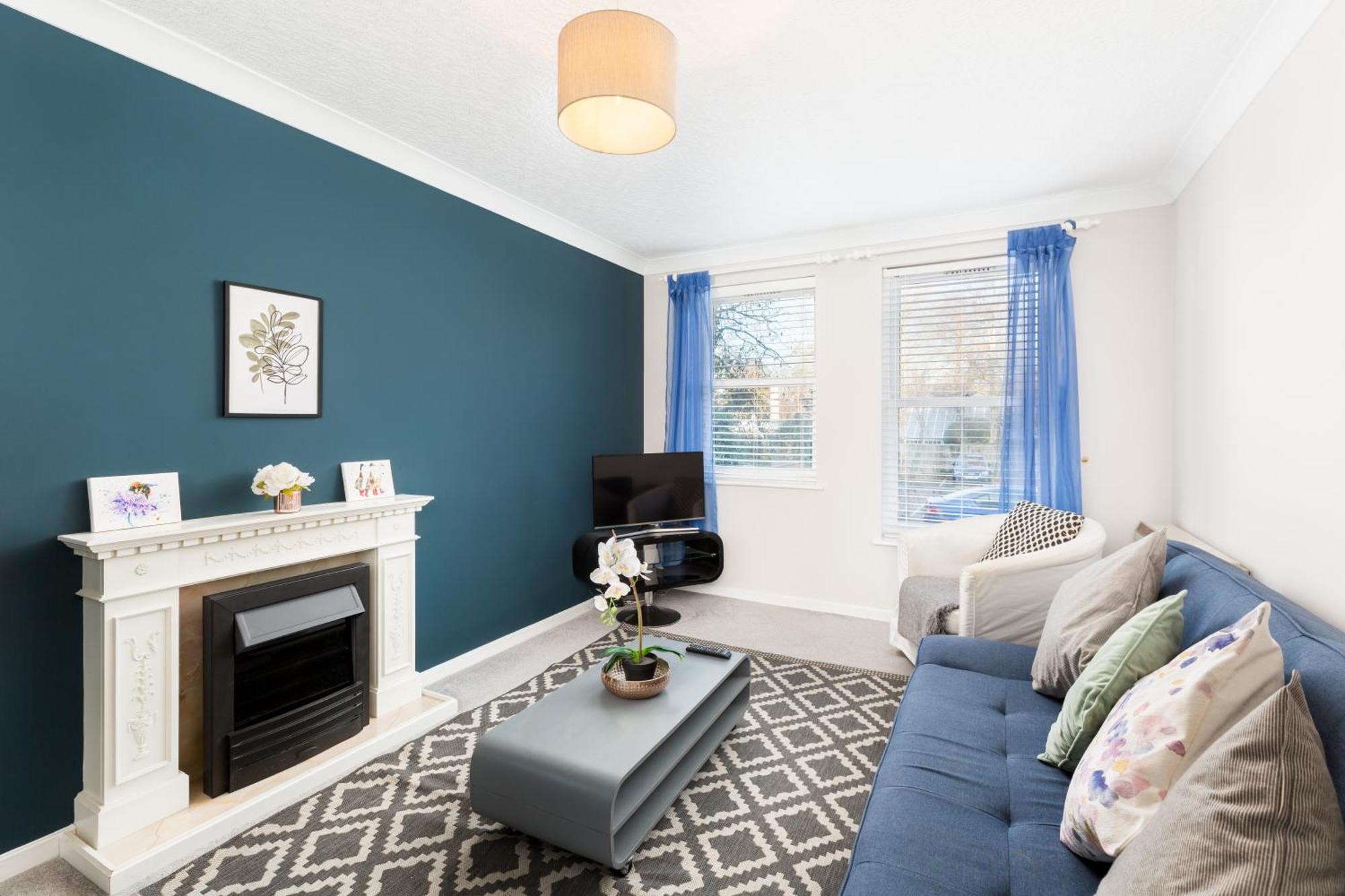 Modern 2-Bedroom Apartments With Free Parking In Leamington Spa Luaran gambar