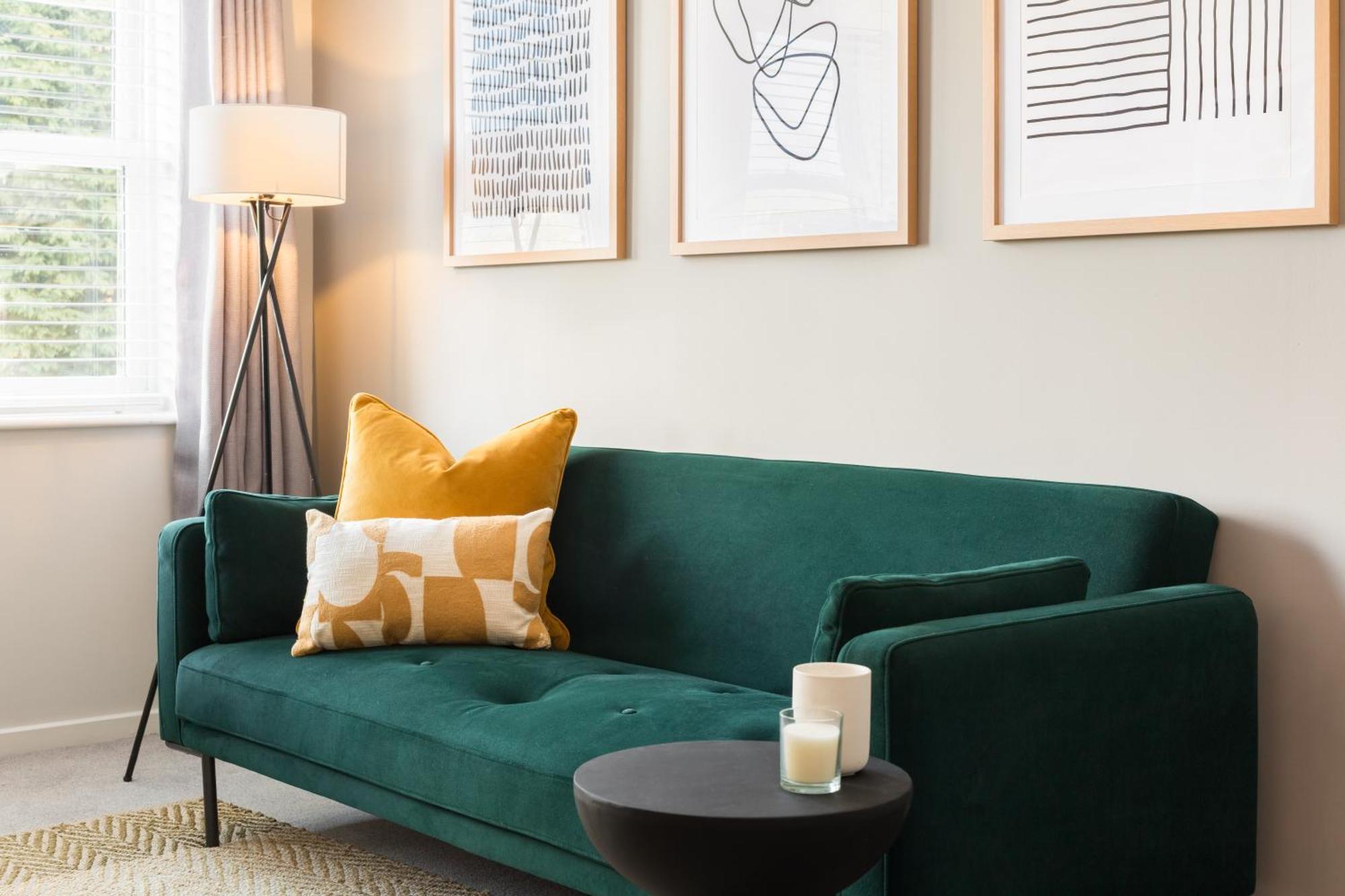 Modern 2-Bedroom Apartments With Free Parking In Leamington Spa Luaran gambar