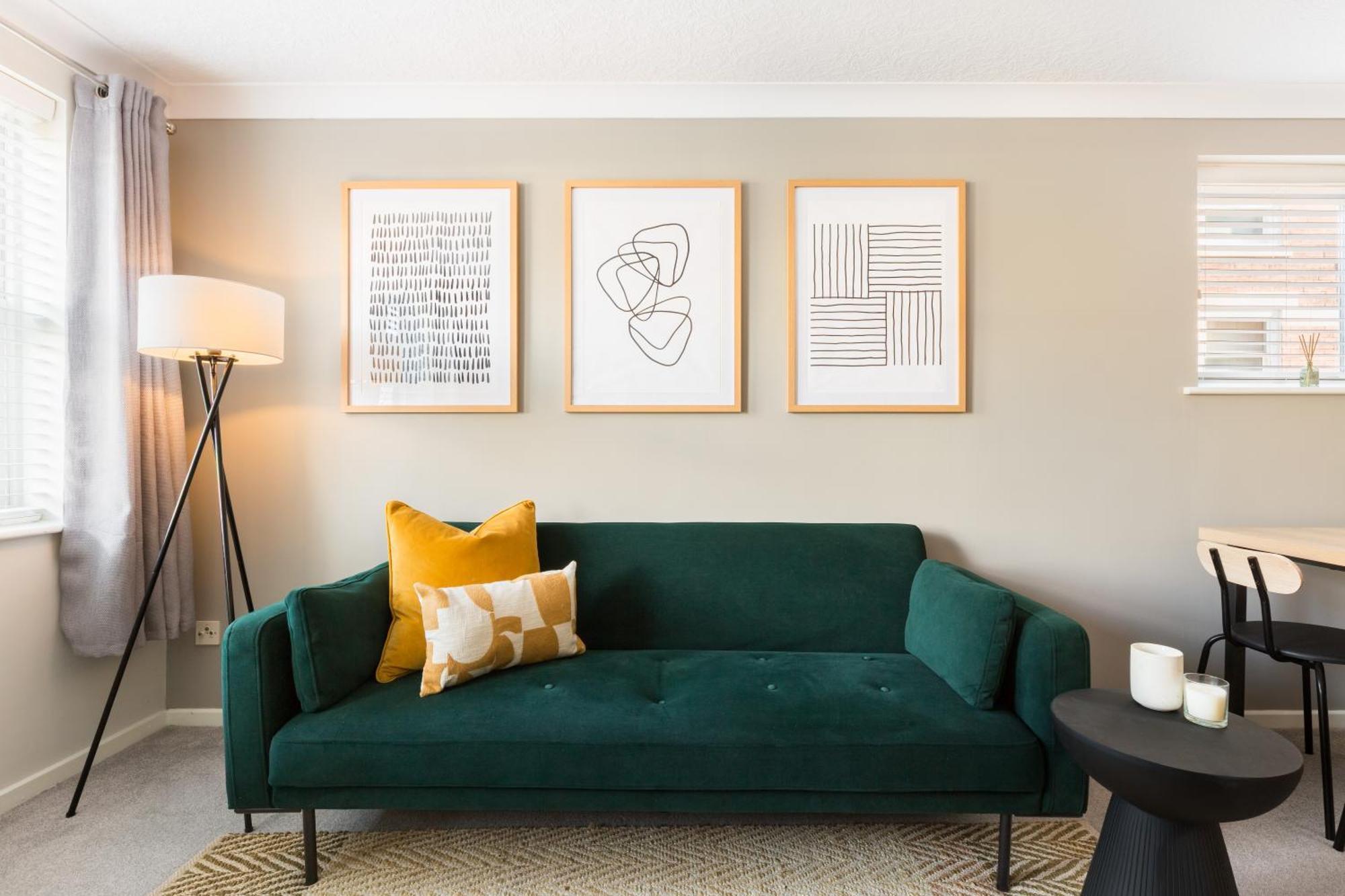 Modern 2-Bedroom Apartments With Free Parking In Leamington Spa Luaran gambar